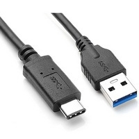 כבל USB Type C ל-USB 3.0 זכר 0.2 מטר