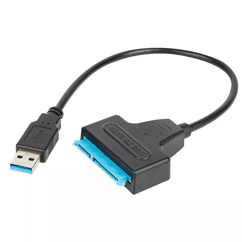 כבל חיבור USB-3.0 לחיבור SATA 2.5/3.5 כולל אופציה לחיבור מתח