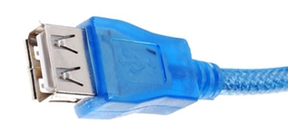 קונקטור USB מסוכך מסוג AF נקבה