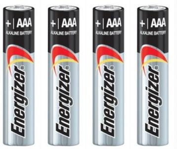 4 סוללות AAA מסידרת MAX של Energizer