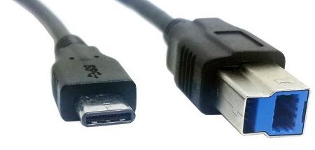 חיבור USB-3.1 Type C לחיבור מסוג B