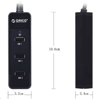 מפצל USB-2.0 דגם W5PH4-U2 תוצרת OIRCO