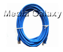כבל רשת מסוכך FTP בצבע כחול CAT5e