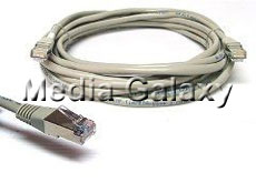 כבל רשת מסוכך FTP בצבע אפור CAT5e