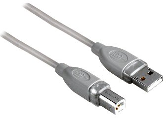 כבל USB-2.0 איכותי תוצרת HAMA חיבורי A-B