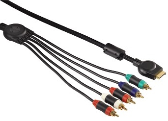 כבל אודיו + וידאו לחיבור קונסולה PlayStation-3 לטלביזיה ו-LCD