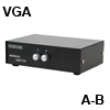 קופסת מיתוג למסך מחשב VGA ל-2 מחשבים תוצרת KONIG דגם CMP-SWITCH50