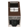 שקע קיסטון CAT6 RJ45 מסוכך נקבה-נקבה