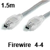 כבל FireWire איכותי מסוכך 4-4 פינים באורך 1.5 מטר 