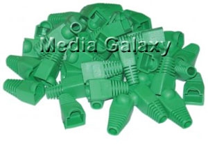 כיסוי גומי לקונקטור RJ45 - צבע ירוק