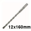 מקדח וידיה SDS איכותי 12mm אורך 160mm 