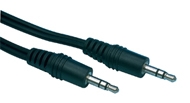 כבל אודיו סטריאופוני PL-3.5mm זכר-זכר באורך 0.5 מטר מבית NEDIS דגם CABLE404-0.5