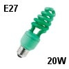 נורה חסכונית 20W ספירל ירוק דגם מילאנו תוצרת Hyundai