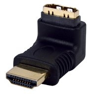 מתאם זוויתי חיבור HDMI מוזהב 90 מעלות מבית NEDIS דגם VC-011G