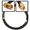 כבל אנטנה WIFI חיבורי SMA זכר-זכר 90 מעלות 5 מטר מבית NEDIS דגם CABLE-543/5