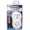 זוג מגני ברקים ונחשולי מתח עם השהיה - 16A תוצרת HYUNDAI דגם HYP600LCD/CPU