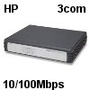 Switch (מתג) שולחני עם 16 פורטים 10/100Mbps תוצרת HP 3COM דגם V1405-16