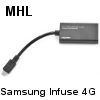 מתאם MHL מיקרו USB ל-HDMI לסמסונג גלקסי  Samsung Galaxy Infuse 4G