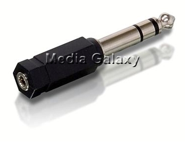 מתאם סטריאופוני מחיבור sPL-3.5mm לחיבור PL-6.35mm