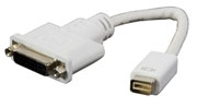מתאם למחשב MAC מחיבור מיני DVI לחיבור DVI עם 24+1