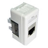 שקע גוויס עם חיבור RJ45 מסוכך CAT5e