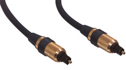 כבל אופטי איכותי חיבורי TOSLINK אורך 1 מטר מבית NEDIS דגם CABLE623