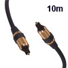 כבל אופטי איכותי חיבורי TOSLINK באורך 10 מטר מבית NEDIS דגם CABLE623/10