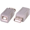 קונקטור USB עם חיבור A (נקבה) לחיבור B (נקבה)