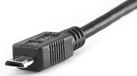 חיבור מיקרו USB למכשיר הטלפון