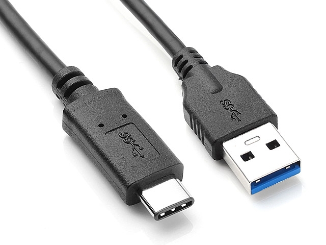 כבל USB-3.1 Type C לחיבור USB 3.0 זכר אורך 0.5 מטר