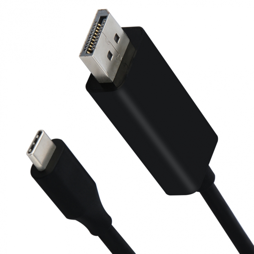 כבל USB-3.1 Type C לחיבור Displayport 4K אורך 3 מטר