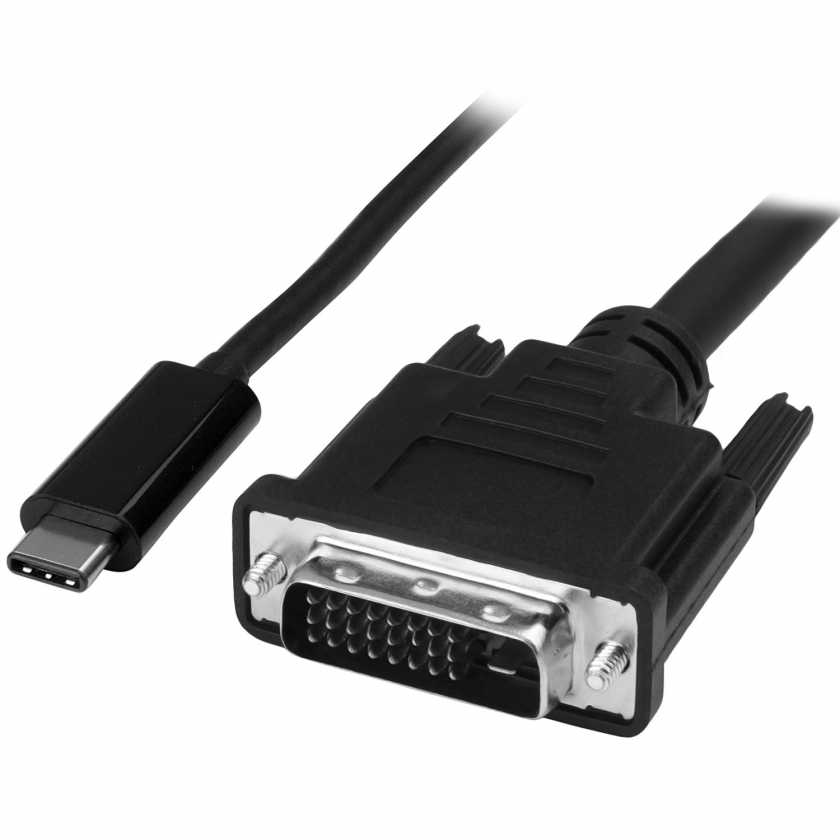 כבל USB-3.1 Type C לחיבור DVI 4K אורך 1.8 מטר