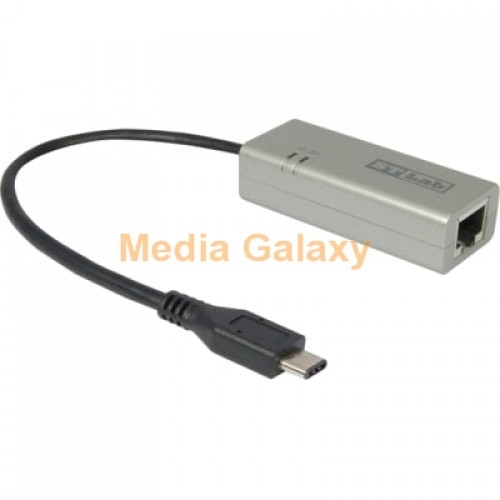 כבל מתאם USB Type C ליציאת רשת קווית RJ45 1Gbps