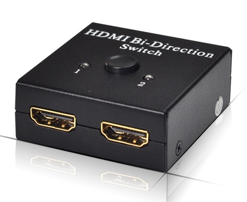 קופסת מיתוג HDMI דו כיוונית 1:2