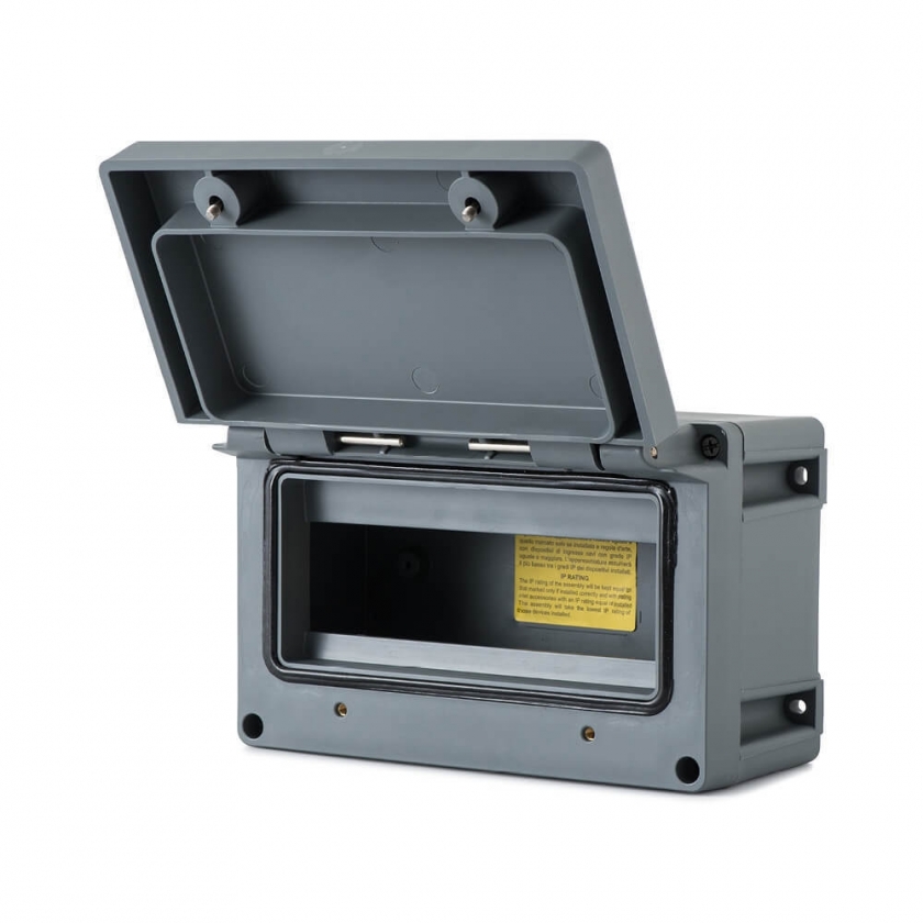 קופסא אטומה למיתוג 10 מקום 230X144X94.5