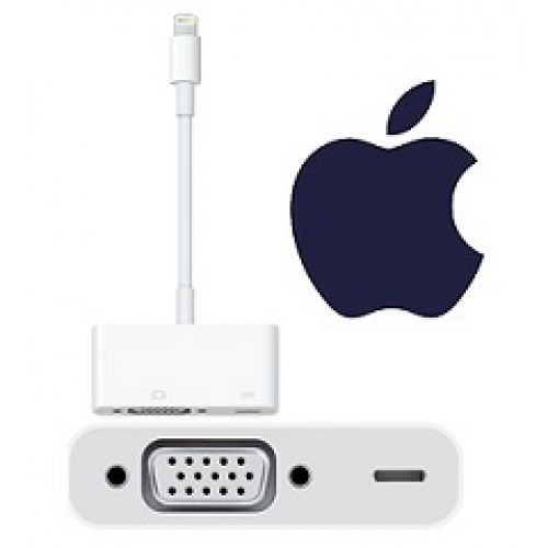 מתאם Apple מקורי Lightning to VGA דגם MD825ZM/A