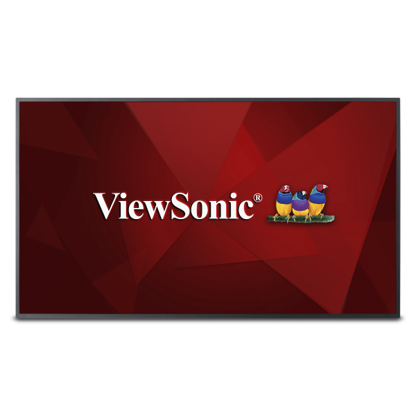 מסך שילוט מקצועי "ViewSonic CDE6510 4K 65