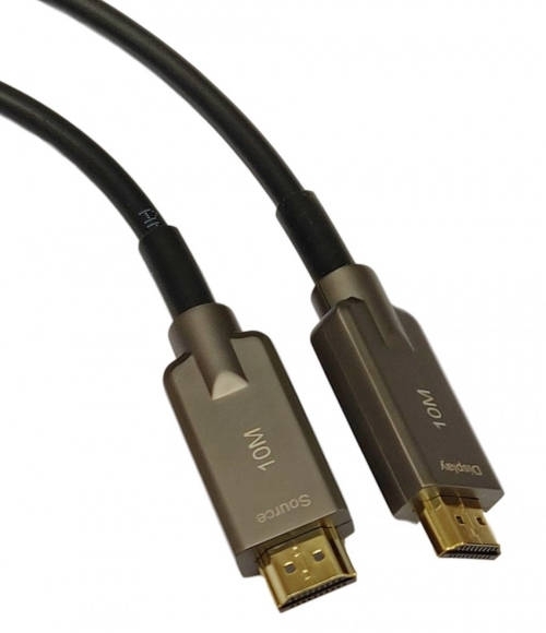 כבל AOC HDMI 2.0 משוריין על סיב אופטי  25m תומך 4K@60Hz