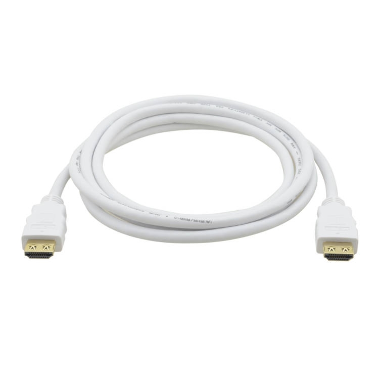 כבל HDMI לבן תקן 2.0 באורך 2 מטר