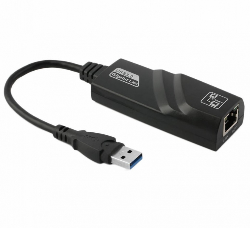 כרטיס רשת Giga בחיבור USB-3.0