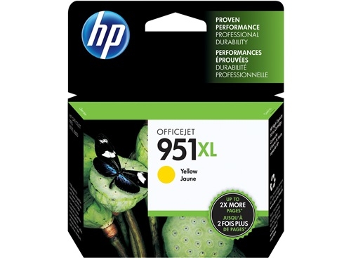 ראש דיו מקורי HP 951XL צהוב