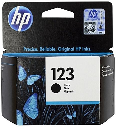 ראש דיו מקורי HP 123 שחור