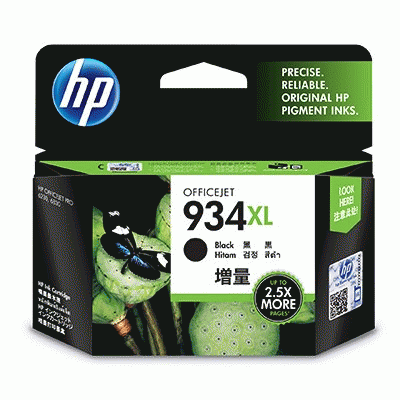 ראש דיו מקורי HP 934XL שחור