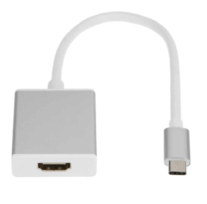 מתאם USB Type C במחשב ליציאת HDMI במסך