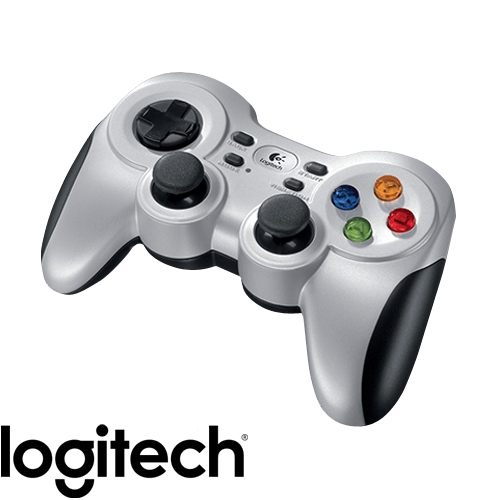 בקר משחק אלחוטי למחשב Logitech Wireless Gamepad F710