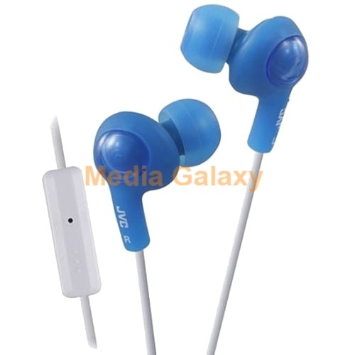 אוזניות כחולות איכותיות עם מיקרופון מובנה JVC