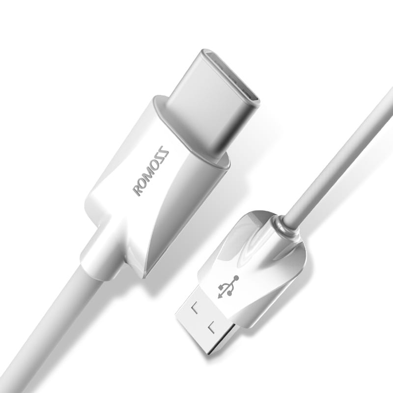 כבל טעינה מהירה ROMOSS USB Type C אורך 1 מטר