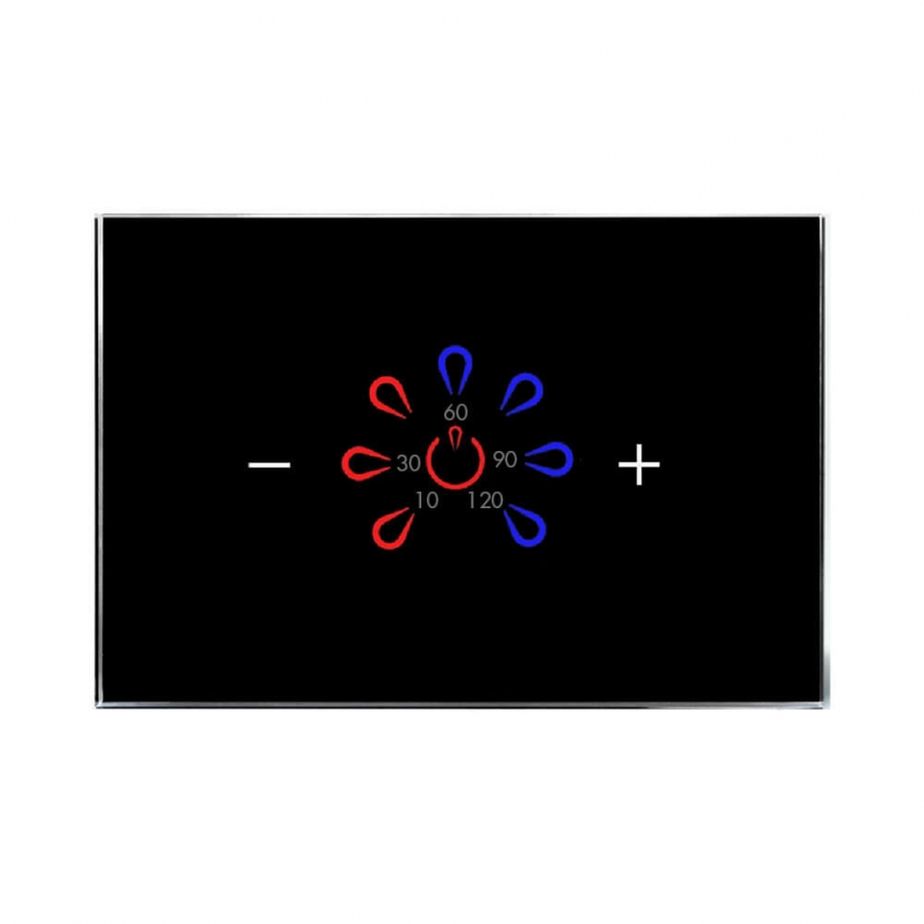 טיימר דוד חשמל חכם זכוכית שחורה Nisko