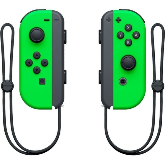 סט בקרים ירוק זוהר Joy-con pair ל Nintendo Switch