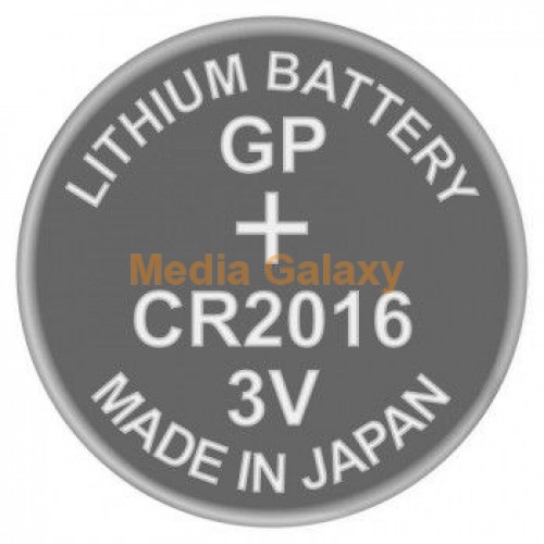 סוללת כפתור ליתיום CR2016 3V תוצרת GP